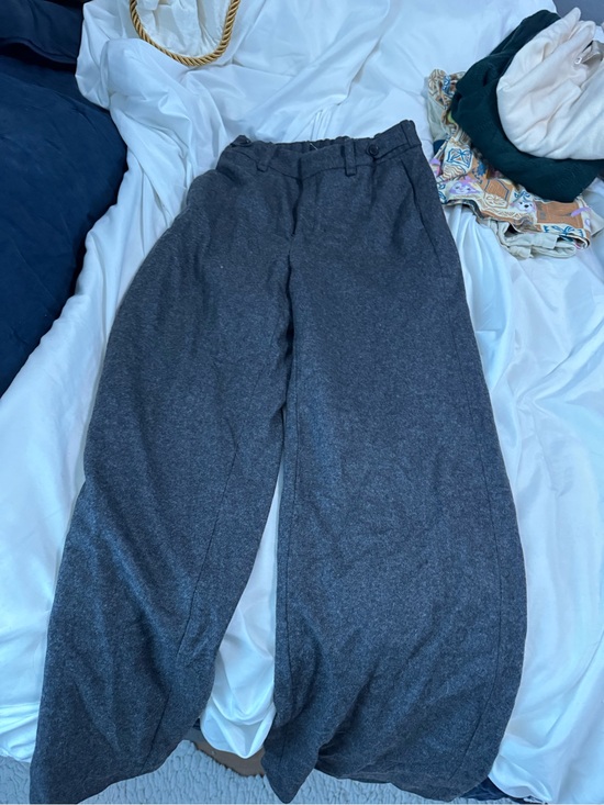 Banana Republic Pants - Banana Republic Men's Charcoal Wide-Leg Corduroy Pants